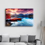 Wallity Pintura Decorativa de Vidrio Templado Multicolor 46 x 72 cm